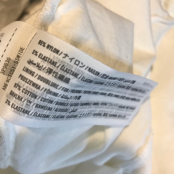 Hollister Cream Lace Short Sleeve Mini Dress XS - Picture 7 of 7